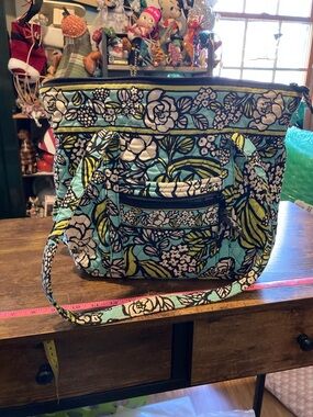 Vintage Vera Bradley 2 strap shoulder tote